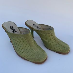 Carlos by Carlos Santana Suede Leather Heels 7M